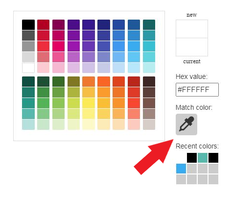 eyedropper color picker